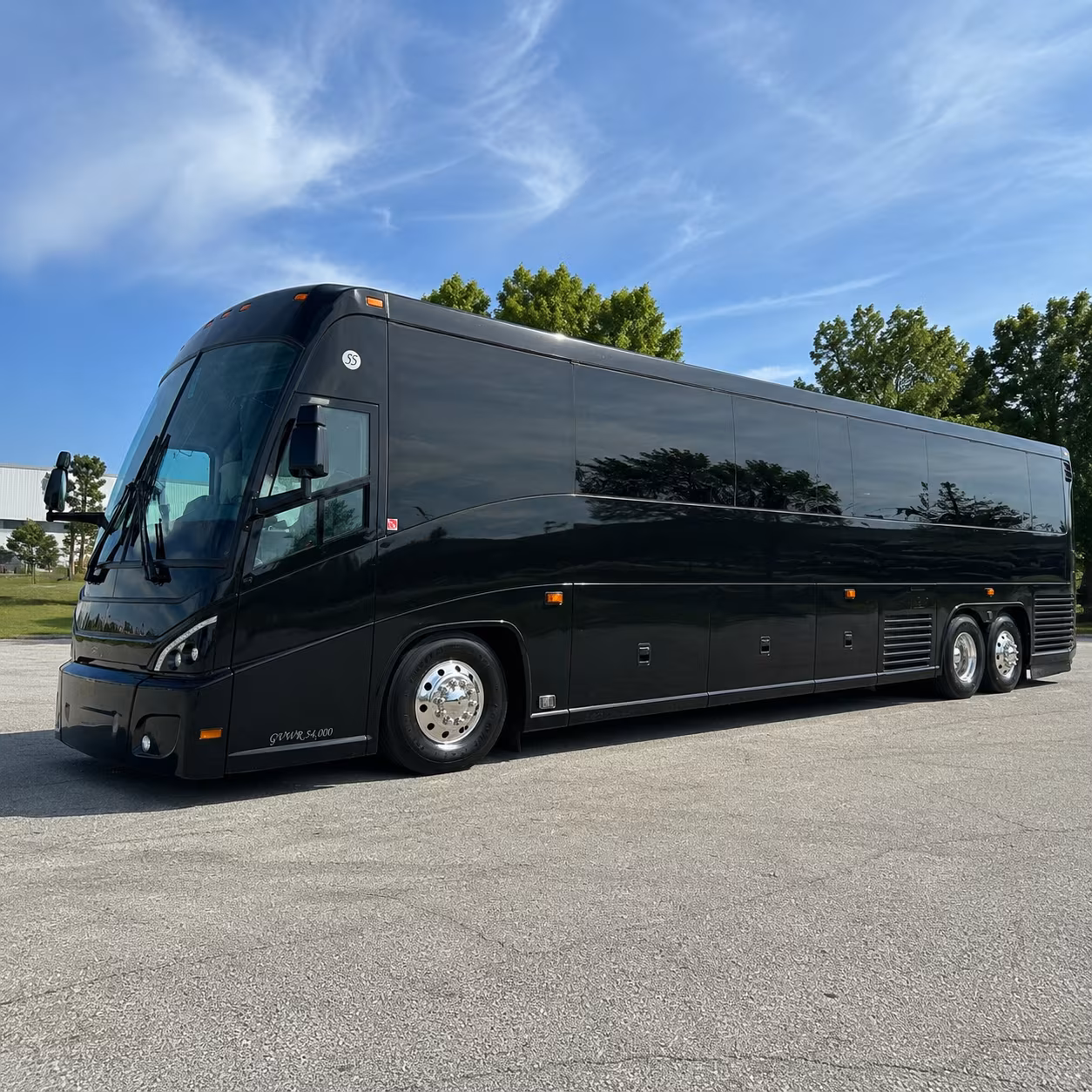 fall river 47 passenger charter bus