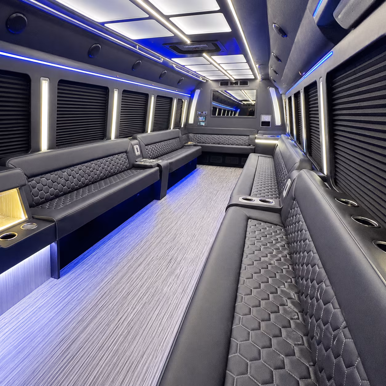 fall river party bus inside