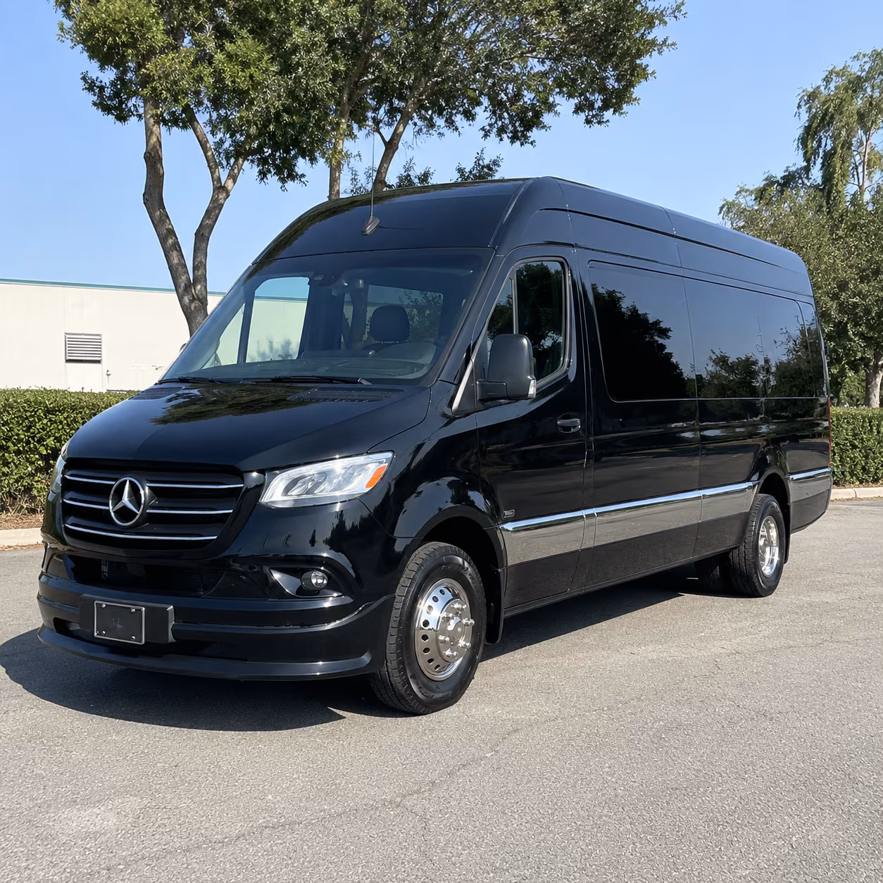 fall river sprinter van with driver