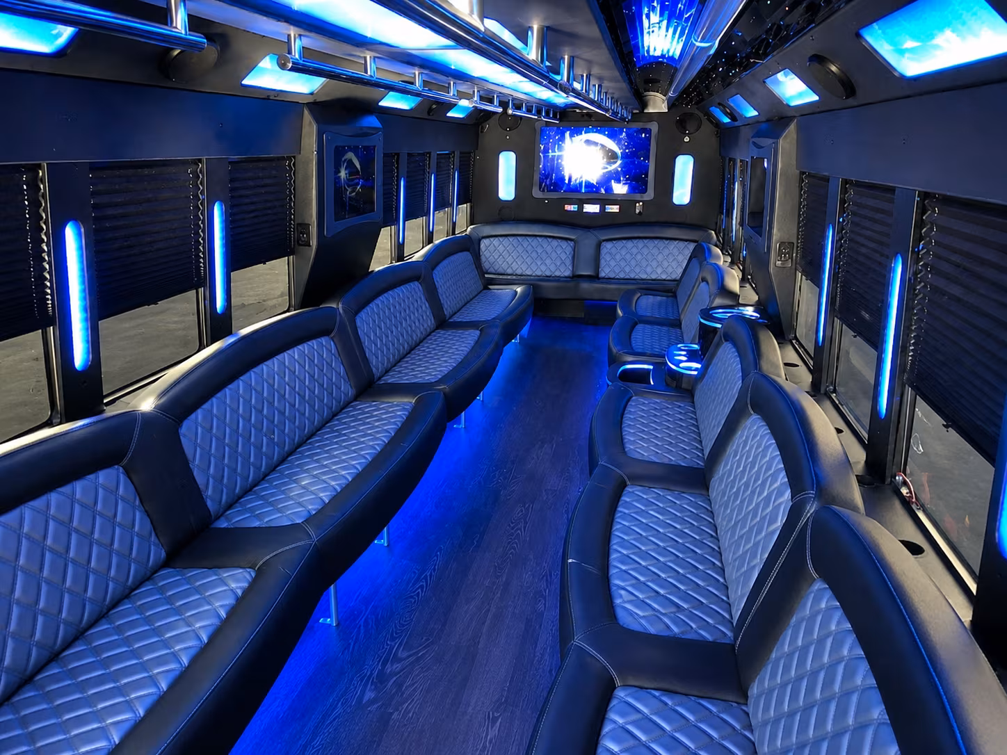 party bus rentals for b m c durfee high school prom night