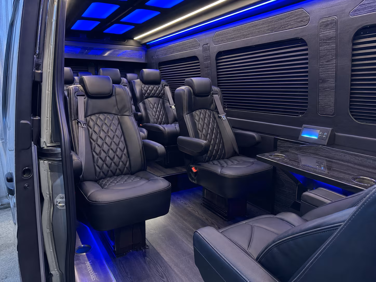 sprinter van transportation for groups and events across fall river